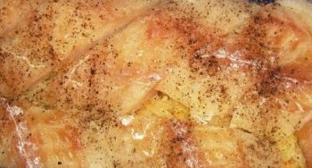 Картофельная запеканка с рыбой